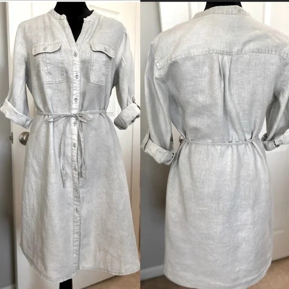 chinese dress ladies Evening linen dress Malvin  BalticLinen